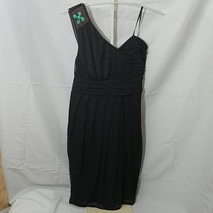 Torrid One Shoulder Brown Dress